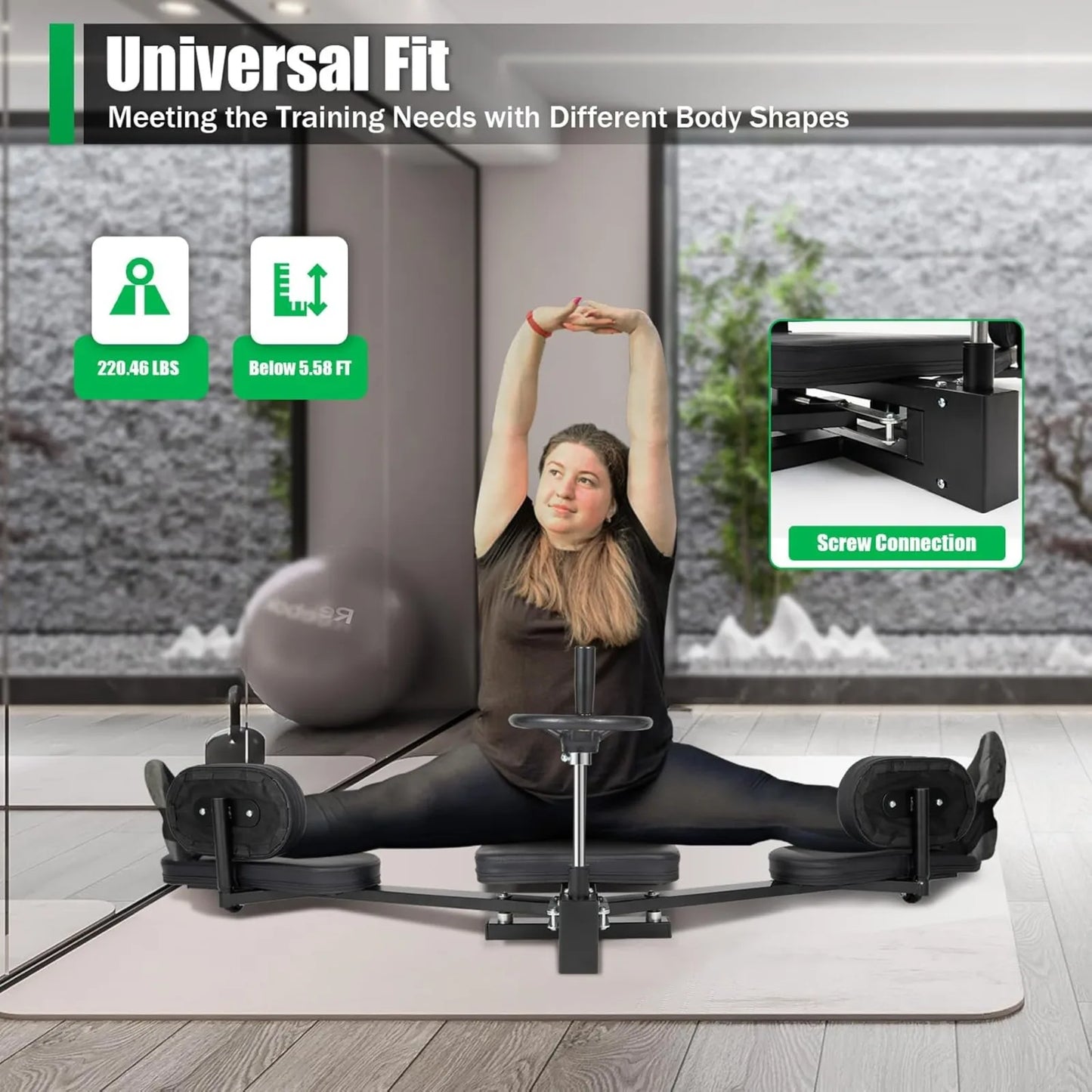 Leg Stretcher Machine for Flexibility Training - Split Machine Stretching Equipment for Fitness, Yoga, and Beauty,Dance Etc