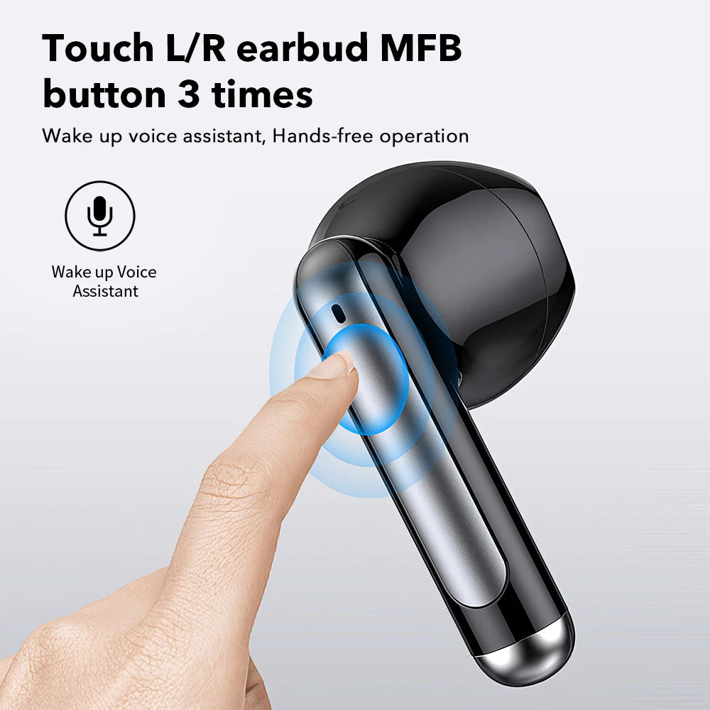 Mpow S47 True Wireless Bluetooth V5.3 Earphones with 35H Playback TWS Waterproof Earbuds for iPhone Huawei Xiaomi All Smartphone