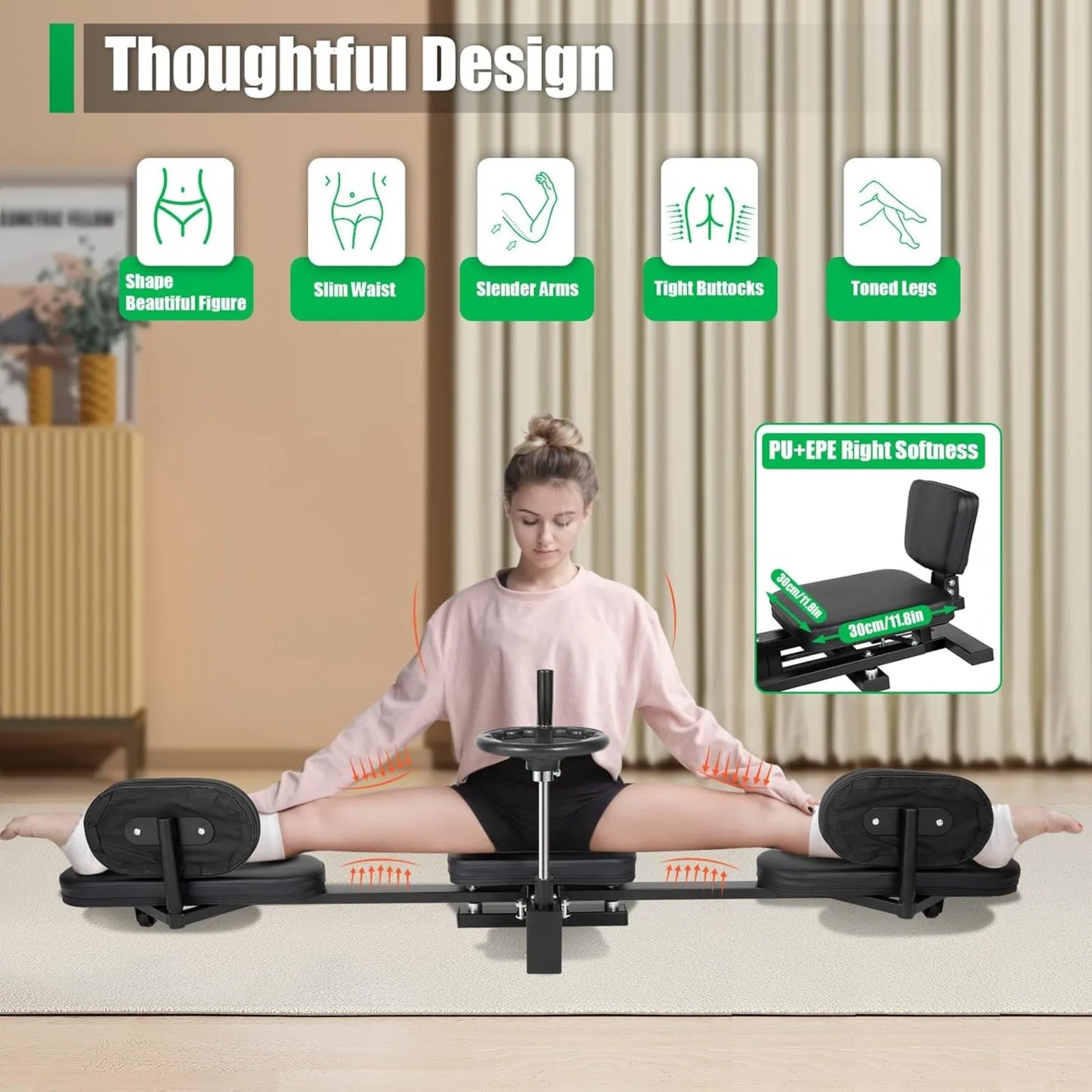 Leg Stretcher Machine for Flexibility Training - Split Machine Stretching Equipment for Fitness, Yoga, and Beauty,Dance Etc