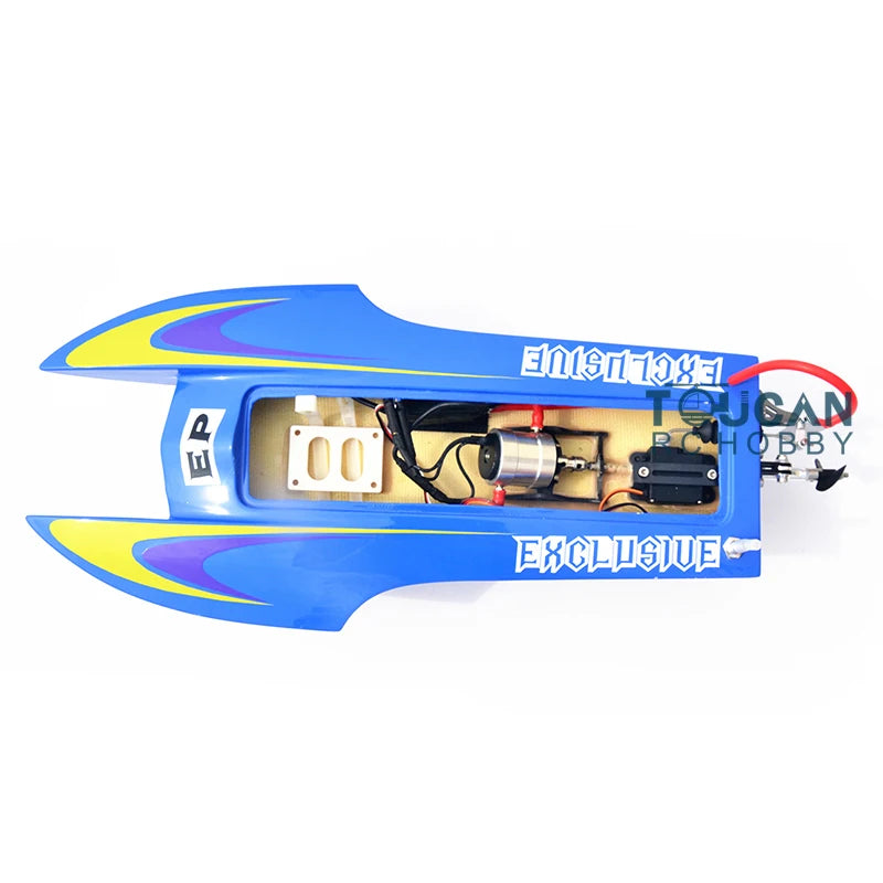 M440 15.1" Fiber Glass Electric Racing PNP RC Boat with Motor Servo ESC High-Performance Racing Boat for Hobbyists