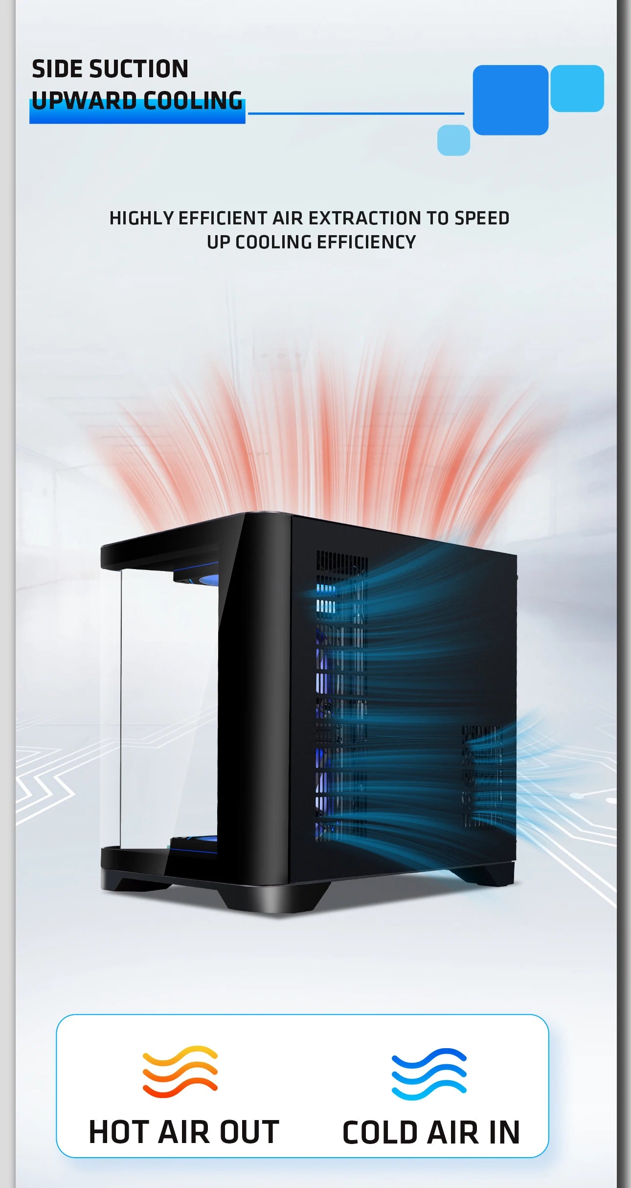 YEAH MAGIC Gaming Desktop AMD Ryzen 5 5600GT 3.9GHz 16GB(8G*2) DDR4 3200 1T NVME SSD ARGB 7 Fans Win 11 Home Gamer Desktop Compu