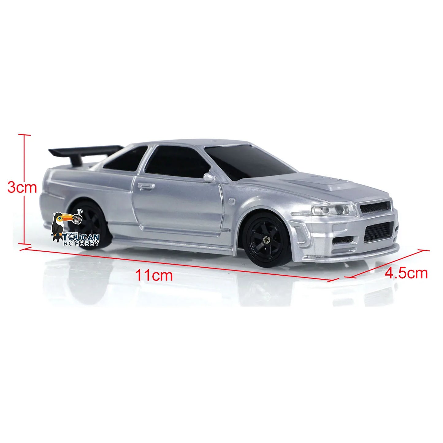 Gift Sale US Stock Toys 1/43 Scale RTR RC Drift Car Gyro Race Car 4WD Ready to Run Mini Car High Speed Vehicle Finished Model